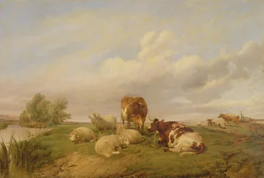 Auf den Wiesen von Canterbury, 1861